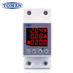 3IN1 Display Adjustable over and under voltage protective device With Energy Meter