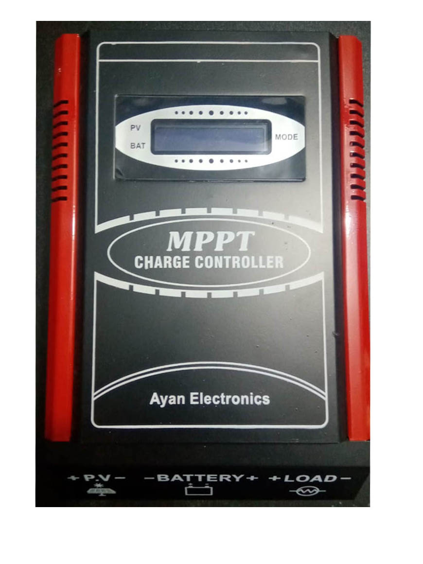 n Hybrid MPPT Solar Charge Controller 60A With Ac Charging - Image 1